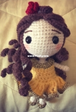 Belle inspired doll