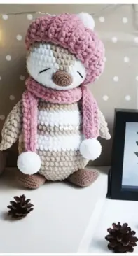 House Sleeping Toys - Ruchkikruchki - Maria Kostychenko - Мария Костюченко - Penguin - Пингвиняша - Russian