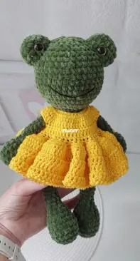 Fairy_for_Kids - Ekaterina Kamneva - Екатерина Камнева - Plush Frog - Плюшевая Лягушка - Russian - Free