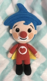 Crochet Plim plim clown