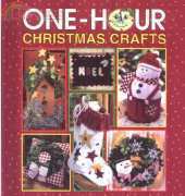 Leisure Arts 15851 One-Hour Christmas Crafts 1998