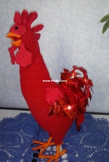 cock red