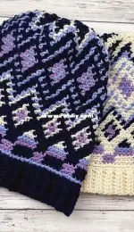 Love. Life. Yarn. - Amanda Saladin - Crochet Fair Isle Hat - Free