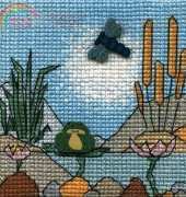 Michael Powell BB01 Buttons Backdrops - Pond
