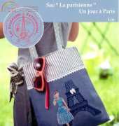 Les Brodeuses Parisiennes - Sac La Parisienne -  Un Jour à Paris