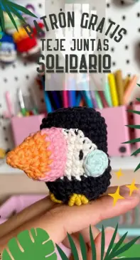 Nuna Amigurumis - Victoria Millicay - Nunero Little Bird Solidarity - Pajarito Solidario Nunero - Spanish - Free