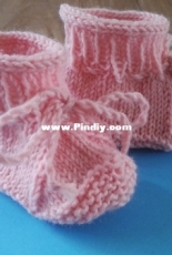 Baby booties - Keks by Silke R.