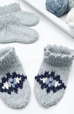 Zuzu baby socks by Alexandra Davidoff-Free tody