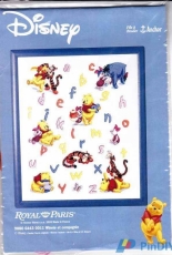 Royal Paris 9880 6443 0011 Disney Winnie et Companie - Alphabet Sampler (Scanned version)