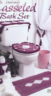 Annies Attic 87111 - Donna Jones - Tasseled Bath Set
