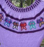 dress with butterflies