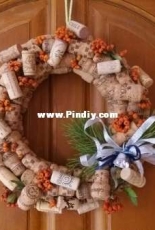 New Year's wreath