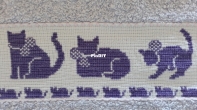 Towel border - Cats - Borderline towels
