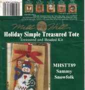 Mill Hill MHSTT89 Sammy Snowfolk Tote