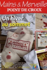 Mains & Merveilles Point de Croix No. 112 Janvier / Fevrier January /February 2016