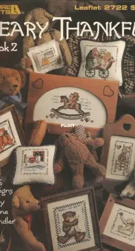 Leisure Arts - Leaflet 2722 - Beary Thankful Book 2 by Jane Chandler