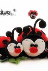 Mala Designs - Mandy Herrmann - Family of Ladybugs - Dutch