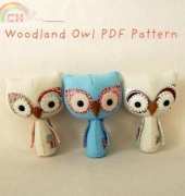 Gingermelon Designs-Woodland Owls