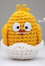Repeat Crafter Me - Sarah Zimmerman - Crochet Baby Chick - Free