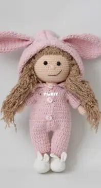 Crochet Pattern Doll Jennifer 