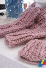 Merri Purdy - Textured Scarf - Free