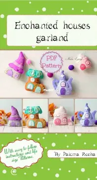 Noia Land - Enchanted Houses Garland by Paloma Rocha