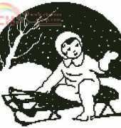 Artecy Cross Stitch - Snow Girl
