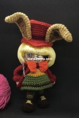 CreativeChaosArts - Alice in Wonderland Crochet Pattern, March Hare - English