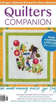 Quilters Companion Issue 107  January/ February  2021