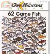 Jeanette Crews Designs - One Nighters 470 - 62 Game Fish PCS