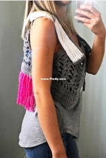 Cozy Creative Crochets - Heather Cummings - The Heather Vest