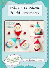 Noia Land- Christmas Santa and Elf Ornaments