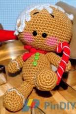 Ribbelmonster - Pepe the gingerbread man - Free