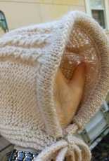 Baby Bonnet - Princess Charlotte pattern - 100% cashmere