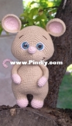 Havva Designs - Havva Unlu - Bibbo Cute Mouse - Bibbo Şirin Fare - Turkish