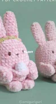 Amiguriguri - Majo - Fluffy Spring Bunny - English