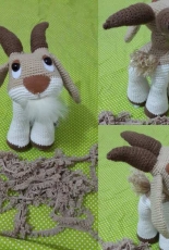 Goat amigurumi