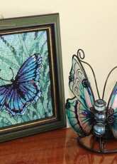 Dimensions- Butterfly Duo Needlepoint Kit