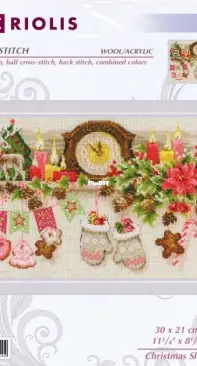 RIOLIS & RIOLIS Cross Stitch Kits Cross Stitch Kits with Ribbons