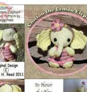 Peggy Toes - Peggy Heap Reed - Chiffon the Little Lemon Elephant
