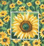 Vervaco 1200-767 Sunflower Pillow Cover