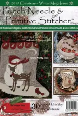 Punch Needle and Primitive Stitcher Christmas/Winter 2019
