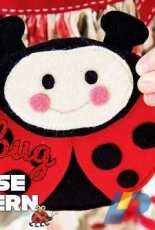 Red Brolly - Felting -  Ladybug Purse Pattern - Free