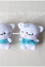 Amigurumi by Orange - Orange Amigurumi - Namsom Pan - Saovalux Asaman - Mini Cat B - น้ำส้ม ปั่น - เสาวลักษณ์ อาสมาน - แมวB - Thai