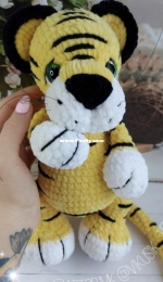 Vikusik toys - Viktoriya Kravchenko - Tiger Kano - Тигр Кано - Russian