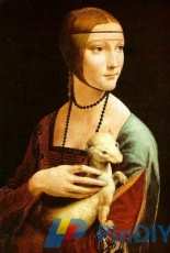 Cross Stitch Collectibles CSC DA-02  Lady with an Ermine