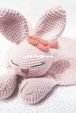 cuddly baby bunny blanket