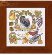 Halloween & Thanksgiving Sampler from Better Homes & Gardens Beautiful Cross-Stitch