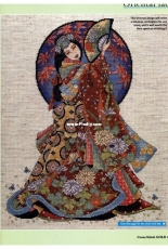 Oriental Lady Wisdom by Joan Elliott from Cross Stitch Gold 6 XSD + PCS