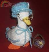 Wolf Dreamer off the Hook - Granny Goose by Linda Potts